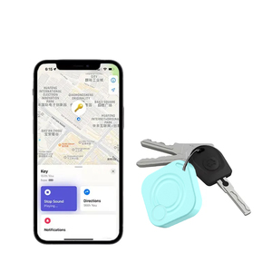 แท็กติดตามบลูทูธ OEM ชิปค้นหาตำแหน่ง GPS แท็กติดตามป้องกันการสูญหายติดตามโลโก้ที่กำหนดเอง - Product Image 1