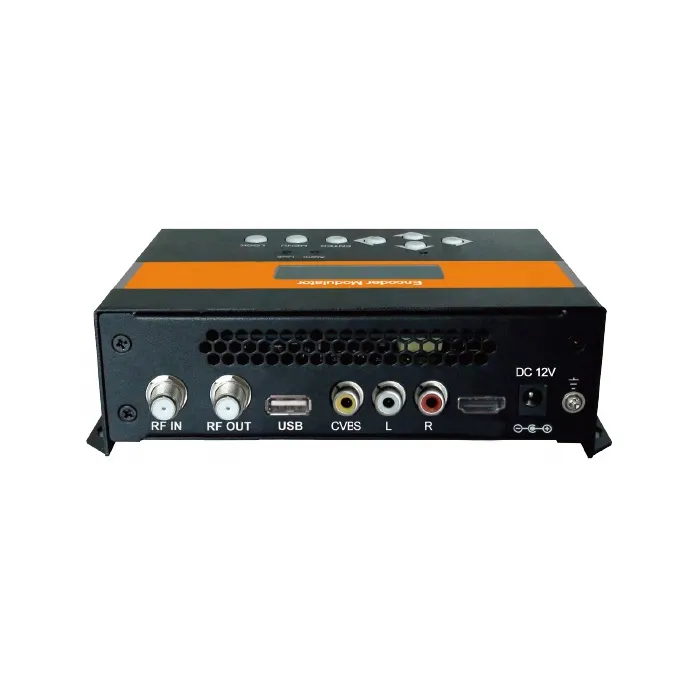 Modulador de codificador para tv digital, modulador hd sd mpeg1 h.264 cvbs 1080p para dvb-t/ISDB-T rf