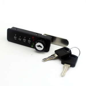 4 Digit Cam <strong>Lock</strong> Code Digital <strong>Lock</strong> With Mechanical Master <strong>Key</strong> for Cabinet - Product Image 1