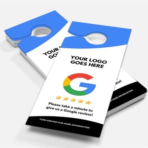 Tarjeta de visita de PVC personalizada Google reviews código QR - Product Image 5