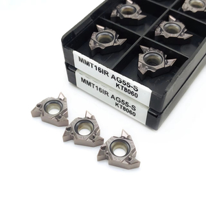 16mm <strong>CNC</strong> Internal <strong>Thread</strong> Machining <strong>Tool</strong> Carbide <strong>Thread</strong> <strong>Turning</strong> <strong>Insert</strong> MMT16ER MMT16IR AG60-S Carbide <strong>Inserts</strong> Triangle Shape - Product Image 2