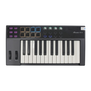 25键MIDI键盘带击打垫专业电子音乐MIDI控制器智能便携式编曲垫键盘 - Product Image 3