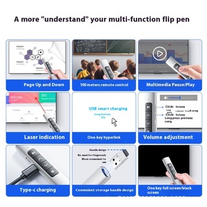 Auf Lager Laserpointer mit Fernbedienung für Besprechungen und Unterrichts seite Flip-Funktion - Product Image 3