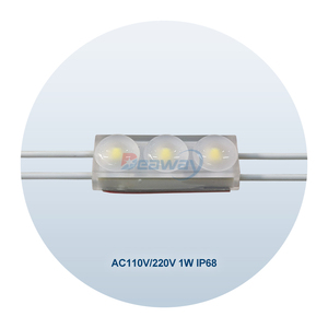 โมดูลไฟ LED AC 110V 220V มินิพิกเซลโมดูล LED 1W 110 LM IP68สำหรับลงชื่อ - Product Image 1