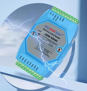 ADM-4204C 4-channel <strong>Analog</strong> <strong>Output</strong> <strong>Module</strong> RS-485 to 0-20mA/4-20mA/0-10V/0-5V Modbus RTU ADM-4204C