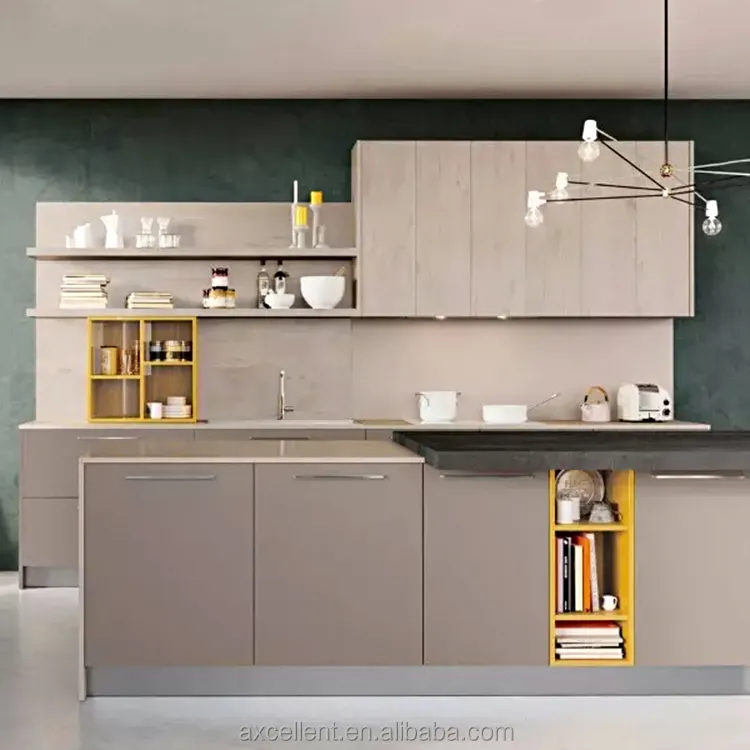 Ensemble de Design de céramique sèche-tissu, mur suspendu en bambou, moderne, comptoir en bois, organisateur armoire de cuisine