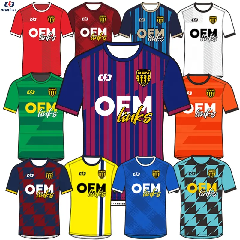 Camiseta de equipo personalizada, ropa de fútbol, uniforme de fútbol transpirable, camiseta de fútbol, camiseta de fútbol