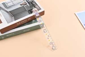 Tùy chỉnh mới đến Acrylic văn phòng Cai Trị Kích thước nhỏ gọn phong cách hoàn hảo cho nhà văn phòng bàn để có số đo nhỏ - Product Image 4