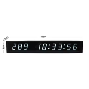 Portatile da 1 pollice digitale LED conto alla rovescia 999 giorni telecomando programmabile per le vacanze sportive orologio conteggio anniversario - Product Image 1