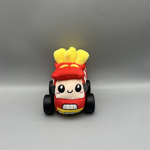 OEM özelleştirilebilir 2.4G RC ücretsiz git sallamak fonksiyonu patates kızartması yemek arabası el yapımı Kawaii sevimli karikatür dolması peluş doğum günü için - Product Image 3