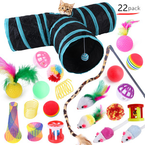 หนูแมวจำลองแบบผ้ากำมะหยี่สำหรับเล่นในบ้านแมวลูกแมว - Product Image 6