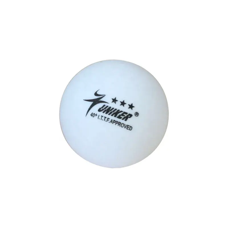 Uniker 3 yıldız ping pong topları 40 + gelişmiş ABS plastik masa tenisi topu dikiş üç yıldız ping pong topları
