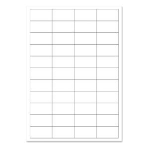 Self <strong>Adhesive</strong> A4 30 <strong>up</strong> 45 <strong>up</strong> Labels 1 X 2 5/8 Sheets 8.5x11&quot; Shipping Sticker Barcode FBA Sku Return Address Labels - Product Image 3