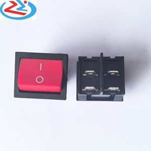 KCD5 4ピン赤またはオンオフロッカースイッチのカスタマイズ - Product Image 2