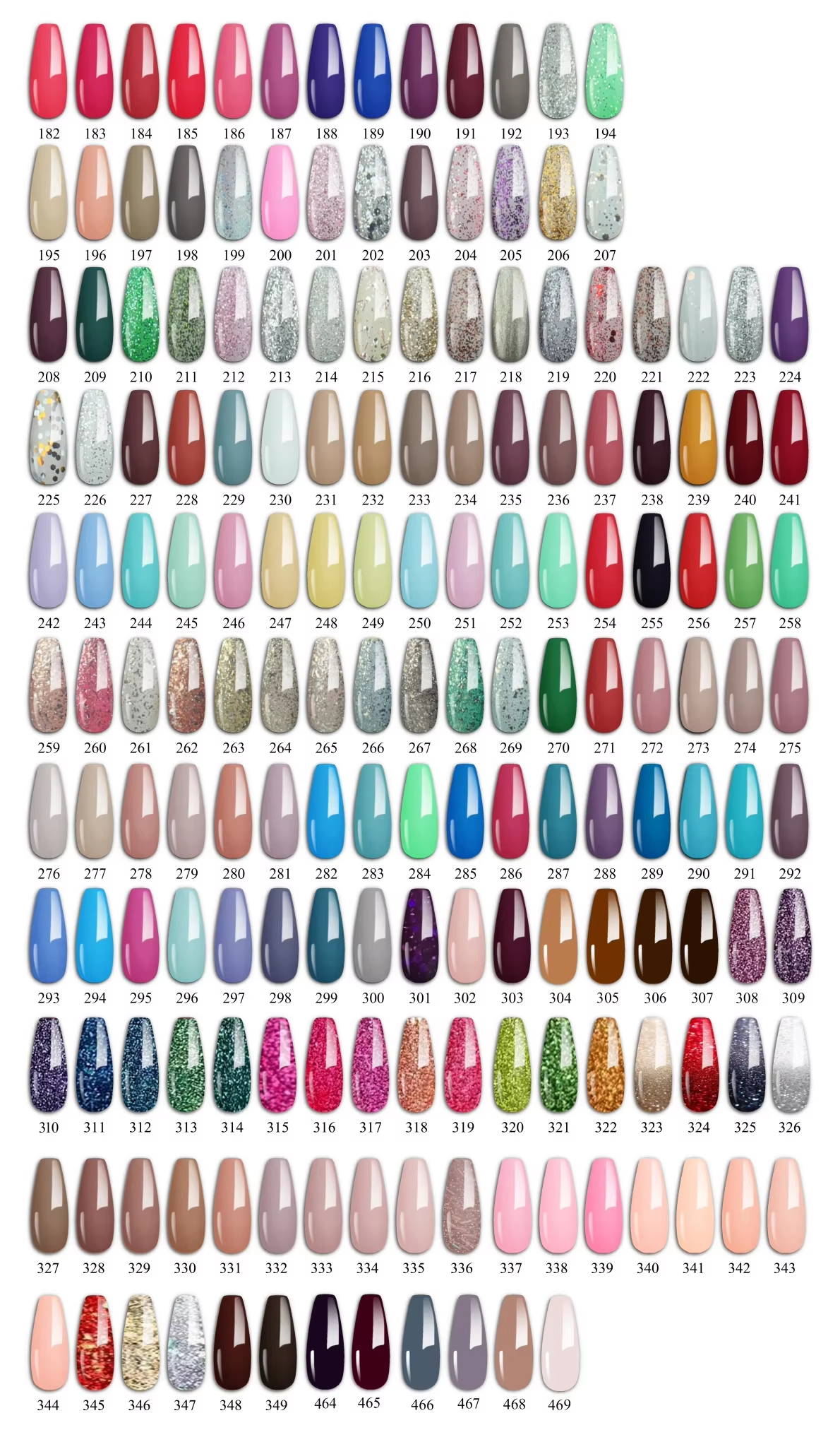 leave what color number u want