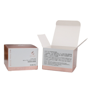 Прямоугольная упаковочная коробка с тиснением из золотой фольги - Product Image 5