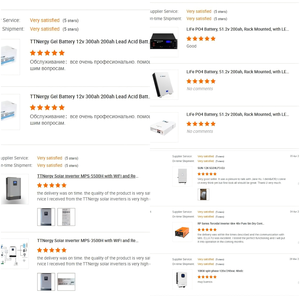 10.2kw单相Dc/ac混合太阳能逆变器48V/24V MPPT 120A液晶显示器双输入太阳能/电网发电机自动启动 - Product Image 5