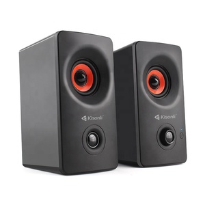 Altavoces inteligentes para juegos de escritorio USB 2,0 para PC Mini altavoz de ordenador de escritorio con alimentación de Audio gabinete de plástico FUENTE DE CA AUX - Product Image 1