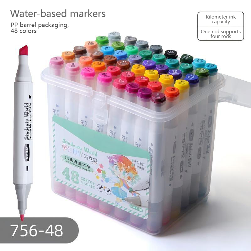 48 couleurs à base d'eau