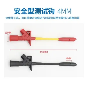 Juego completo de cables de prueba de multímetro, 70 Uds., juego de conectores electrónicos automotrices esenciales, probador de herramientas manuales - Product Image 6