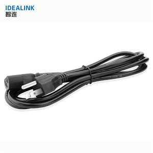 Copper Material Awg18 American Rounded Power Cord <strong>Cable</strong> Computer Monitor Power <strong>Cable</strong> - Product Image 4