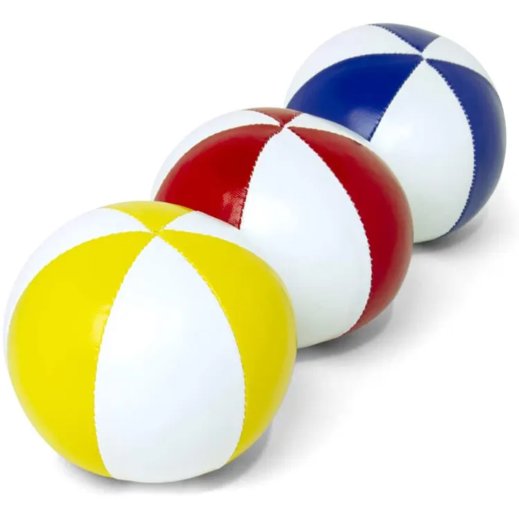 Juego de bolas de malabares de colores, Bola de malabares profesional con logotipo, gran cantidad, a la venta