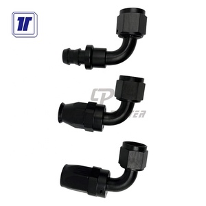 Phụ Tùng Xe Đua Phụ Kiện Nhiên Liệu PTFE Khóa Đẩy Xoay 90 Độ Bằng Nhôm - Product Image 3