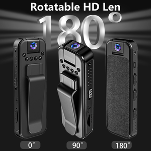 WiFiリモートライブビューHD1080PミニポケットカメラLEDフラッシュ充電式ポケットボディウェアラブルカメラ - Product Image 4