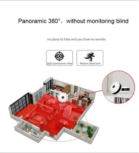 UEMON V380 360度全景Wifi 1.3/3/5MP V380 IP安全室内摄像机，带鱼眼镜头 - Product Image 4