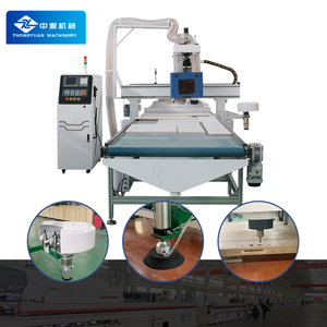 1325 4x8 caricamento/scarico automatico ATC Cabinet Router CNC per la realizzazione di mobili NC Studio sistema di controllo componenti del nucleo del motore PLC - Product Image 1