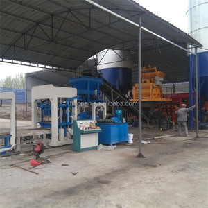 Máquina para hacer bloques de ladrillos de cemento de enclavamiento 6-15 para construir con precio de arena en el motor de Guatemala como componente central - Product Image 2