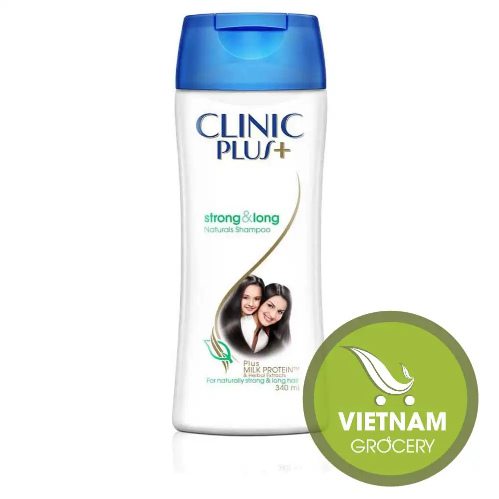 Clinic Plus Strong & Long Natural Shampoo, 340Ml