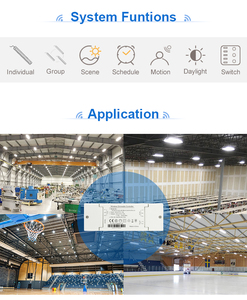 Wireless wifi dimmer automatico zigbee 0-10v controller dimmer monocolore per illuminazione highbay e ufficio - Product Image 6