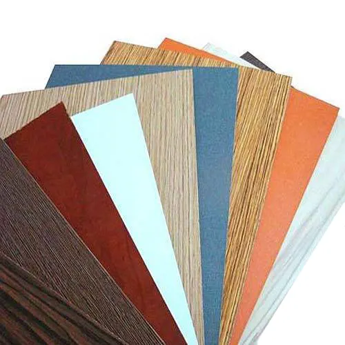 Fábrica De Papel De Melamina Laminado Mdf Mulity Cor Melamina Mdf Board Original Moderno Interior Hotel E1 Placa De Fibra De Madeira