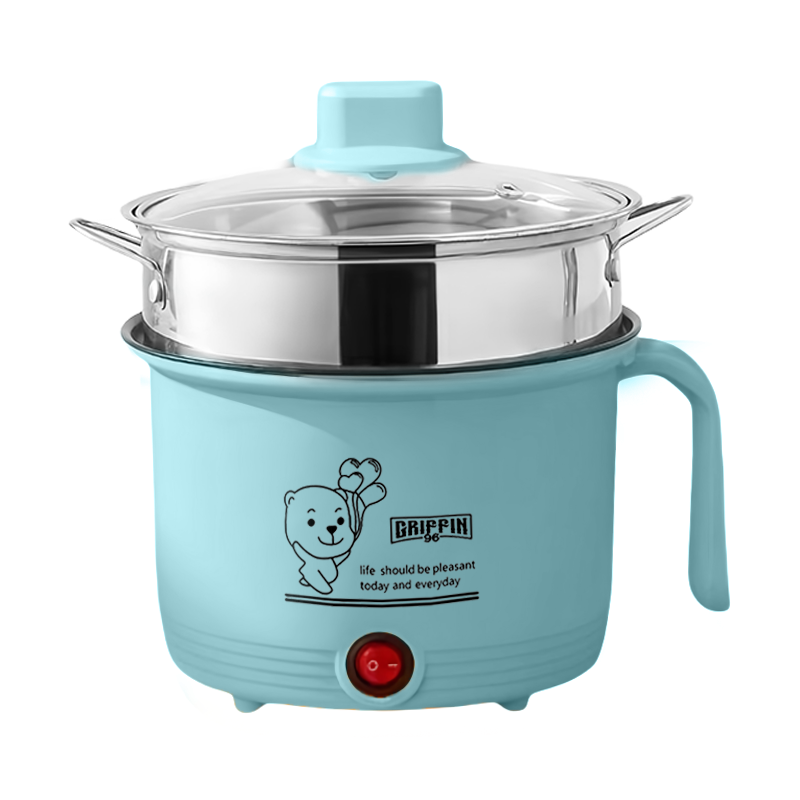 Blue-SS Steamer(Non-stick/Stainless steel inner pot)