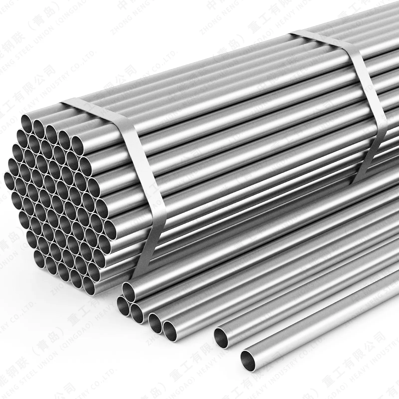 튜브 파이프 제조업체 산업 스테인레스 스틸 90mm 직경 용접 이음매 없는 이론적 무게 라운드 열간 압연 냉간 압연