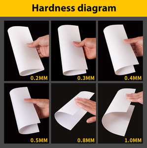 Free Sample Customized Size Printed <strong>PVC</strong> 0.1-6MM <strong>Tinted</strong> Waterproof Plastic Sheets Matte Surface Black <strong>PVC</strong> Sheet - Product Image 6