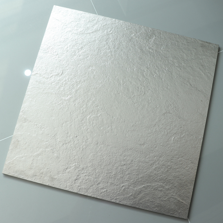 Chinese Foshan cheap price 60x60 cm metal silvery glazed porcelain floor tile and wall tile 600mm