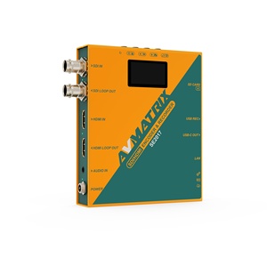 เครื่องเข้ารหัสสัญญาณเสียง/วิดีโออเนกประสงค์ SE2017 avmatrix SDI สำหรับเครื่องบันทึก HDMI ที่อยู่เครือข่าย IP อุปกรณ์ออกอากาศสดวิดีโอ - Product Image 1