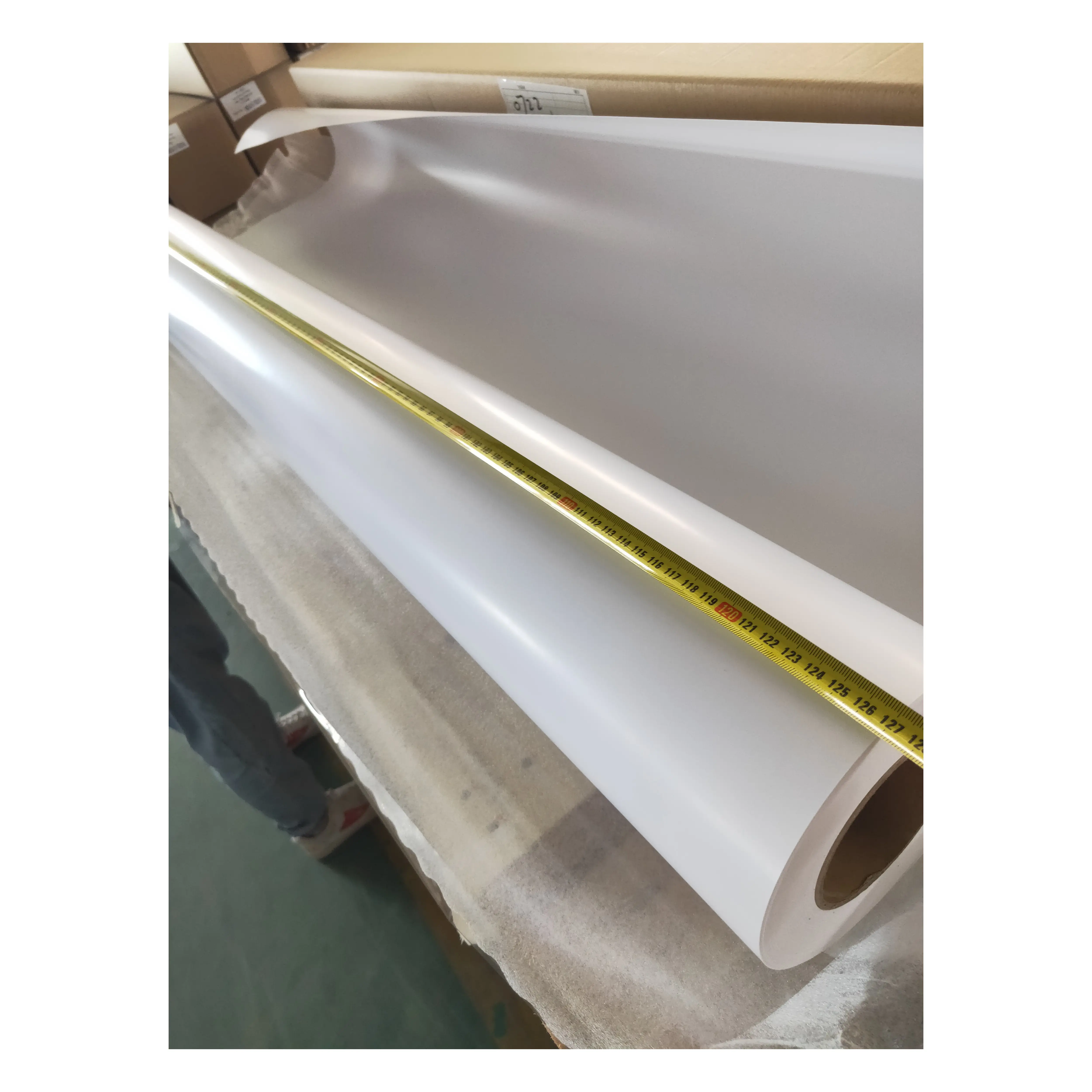 Premium Glossy 220g doppel seite PE beschichtet foto papier für Eco-solvent tinte