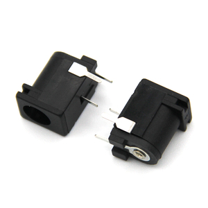 工場1.0mm幅ピンパネルマウント5.52.5ラップトップ12VDCメスバレルソケット5.52.1mmDC電源ジャックコネクタ - Product Image 1