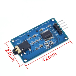 <strong>YX6300</strong> YX5300 UART Control Serial Module MP3 Music Player Module/AVR/ARM/PIC CF - Product Image 2
