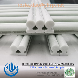 China Electrical Insulation Materials Pultruded Durable Solid Fiberglass <strong>FRP</strong> Epoxy <strong>Dogbone</strong> for Transformer