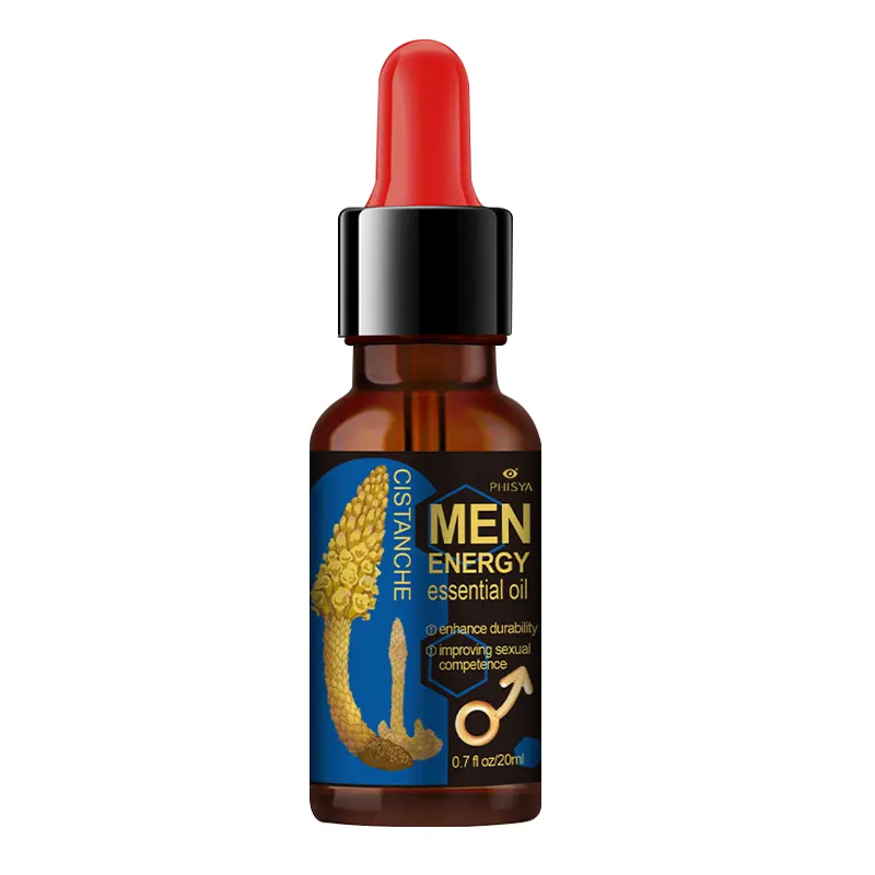 Tratamiento de impotencia para eyaculación prematuro para hombres, aceite esencial para masaje, aceite de aumento, extracto Natural puro