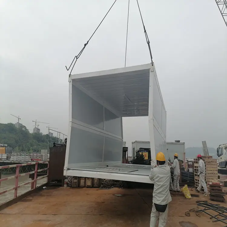 Dễ dàng cài đặt đúc sẵn Tiny nhà đương đại Modular có thể tháo rời thép mạ kẽm prefab nhà CONTAINER khung