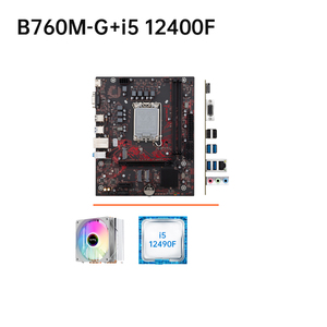 Computer Motherboard B760M-G I5 12400F <strong>DDR4</strong> Xianglong 400 Combat Edition CPU <strong>Processor</strong> Compatible with LGA1700 Slot <strong>DDR4</strong> - Product Image 2