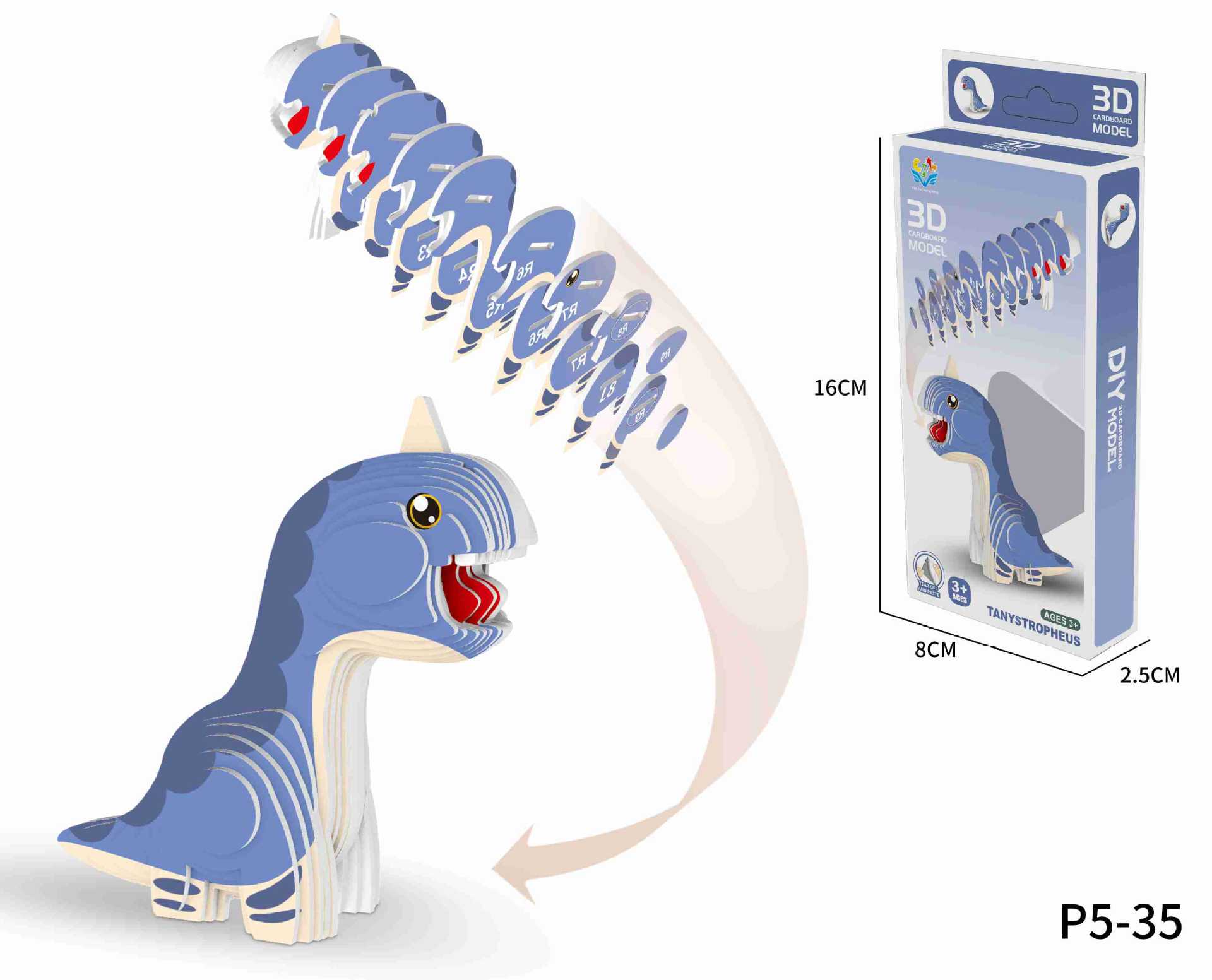 Dinosaure coloré 15
