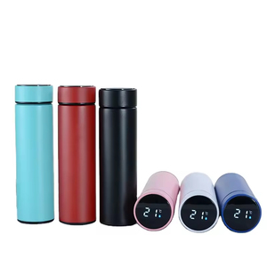 Tùy chỉnh 500ml thép không gỉ chân không Flask Thông Minh Kỹ thuật số LED hiển thị nhiệt độ cho văn phòng nhà - Product Image 1