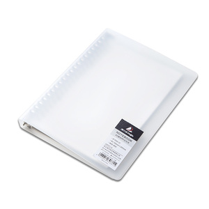 Diario personalizado A5, cubierta transparente de Pp, cuaderno de notas en espiral rellenable, carpeta de hojas sueltas - Product Image 1