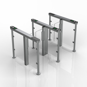 Fabbrica di vendita diretta Speed Gate di riconoscimento facciale del tornello & NFC di controllo di accesso tornello di alta sicurezza Auto cancelli scorrevoli - Product Image 6